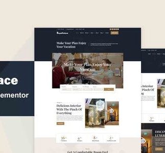 Royalpalace - Hotel Booking Elementor Pro Template Kit