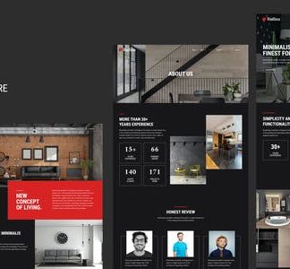 Rufina - Interior Architecture Elementor Template Kit