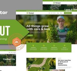 Rumput - Landscape & Gardening Services Elementor Template Kit