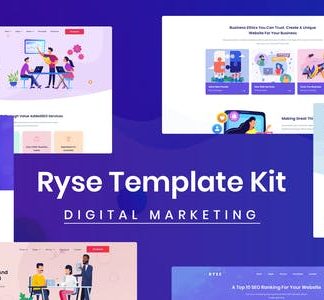 Ryse - SEO & Digital Marketing Elementor Template Kit