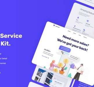 Sabertooth | Business Startup Elementor Template Kit