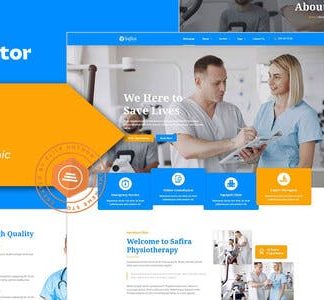 Safira - Physiotherapy Elementor Template Kit