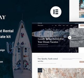 Sailaway - Yacht Club & Boat Rental Elementor Template Kit