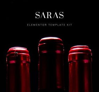 Saras - Wine Template Kit