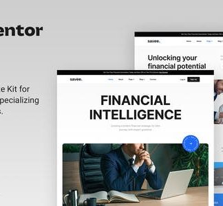 Savee – Financial Consulting Elementor Template Kit