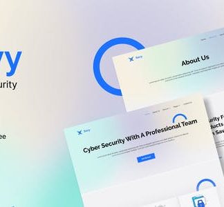 Savy - Cyber Security Elementor Template Kit