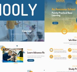Schooly - Education & Online Courses Elementor Template Kit