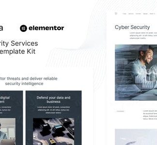 Secura - Cyber Security Services Elementor Template Kit