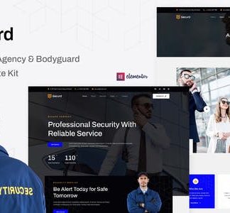 Securd - Security Agency & Bodyguard Elementor Template Kit