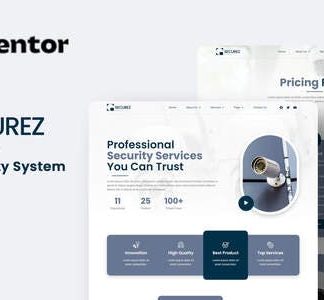 Securez - CCTV & Security System Elementor Template Kit