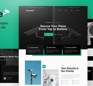 Securize – CCTV & Security Elementor Template Kit