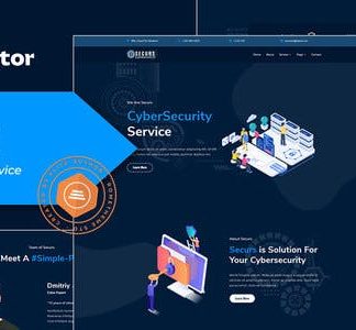 Securs - Cyber Security Service Elementor Template Kit