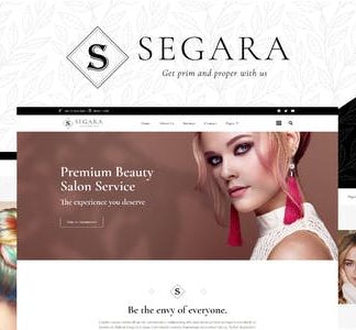 Segara - Premium Beauty Salon Elementor Template Kit