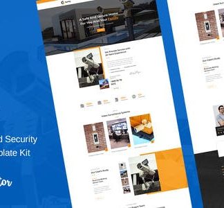 Serity - CCTV & Security Cameras Elementor Template Kit