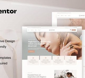 Seruni - Jewelry Store WooCommerce Elementor Pro Template Kit