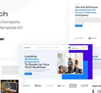 Seventech - IT Solutions & Tech Company Digital Elementor Template Kit