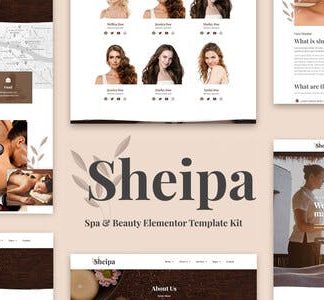 Sheipa - Spa & Beauty Elementor Template Kit