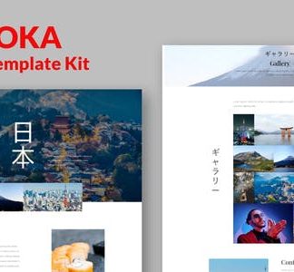 Shizuoka - Travel Elementor Template Kit