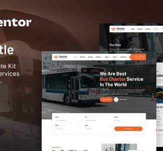 Shuttle – Bus Charter Service & Transport Company Elementor Template Kit
