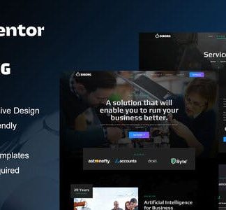 Siborg - Robotics & Technology Elementor Template Kit