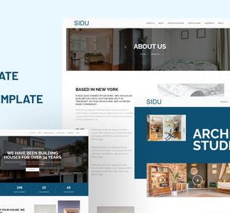 Sidu - Real Estate & Furniture Elementor Template Kit