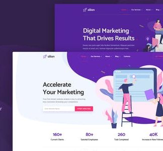 Silion - Digital Marketing Elementor Template Kit