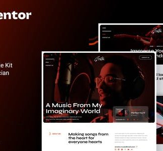 Sinatra – Musician & Band Elementor Template Kit