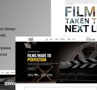 Sinema - Film Maker & Movie Studio Elementor Template Kit