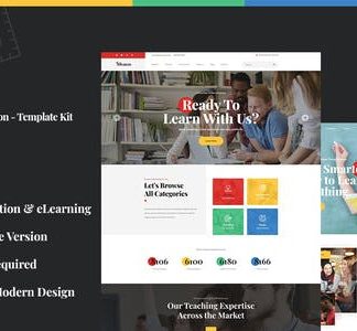 Skans - Learning & Online Education Elementor Template Kit