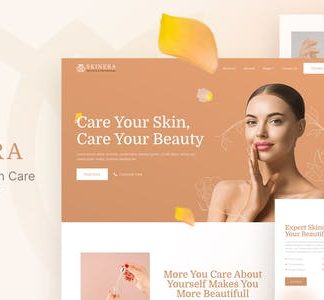 Skinera – Dermatology & Skincare Elementor Template Kit
