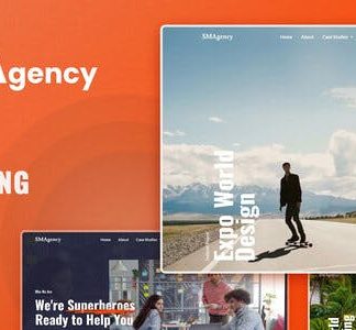 SMAgency - SEO Marketing Agency Elementor Template Kit