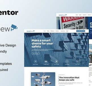 SmartView - CCTV & Security Elementor Template Kit