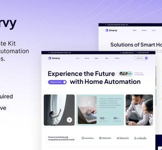 Smarvy – Smart Home Automation Company Elementor Template Kit