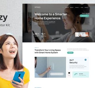 Smazy - Smart Home System Elementor Template Kits