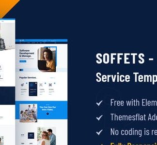 Soffets - Software & IT Service Elementor Template Kit