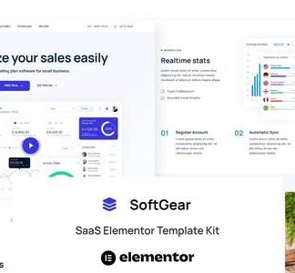 SoftGear - SaaS Elementor Template Kit