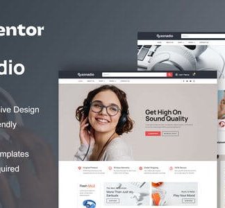 Sonadio - Woocommerce Audio Store Elementor Pro Template Kit