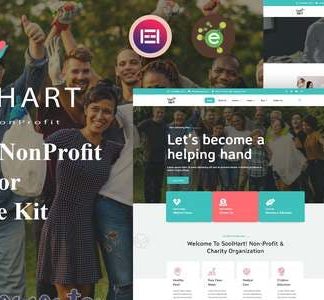 SoolHart - Charity NonProfit Elementor Template Kit