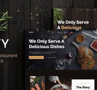 Sovy - Restaurant Elementor Template Kit