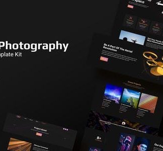 Splendid - Drone Photography Elementor Template Kit