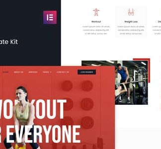 Sportstar - Fitness & Gym Elementor Template Kit