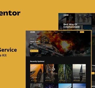 Streama - Streaming Service Elementor Template Kit