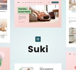 Suki - Meditation Channel Elementor Template Kit