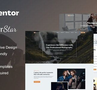 SutterStar - Photography Services & Portfolio Elementor Template Kit