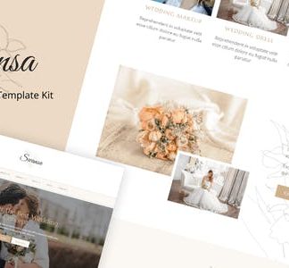 Swansa - Wedding Elementor Template Kit