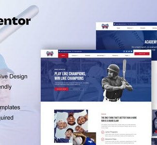 SwiftBall - BaseBall Team & Sport Club Elementor Pro Template Kit