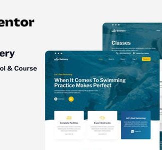Swimery - Swimming School & Course Elementor Template Kit