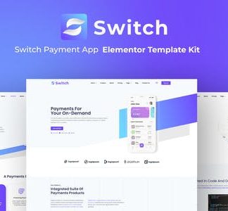Switch - Payment App Elementor Template Kit