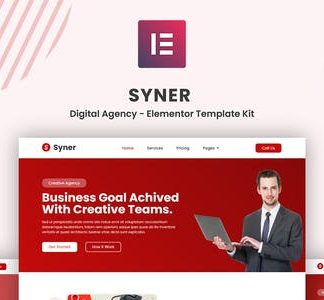 Syner - Creative Agency Elementor Template Kit