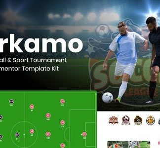 Tarkamo - Football & Sport Tournament Elementor Template Kit